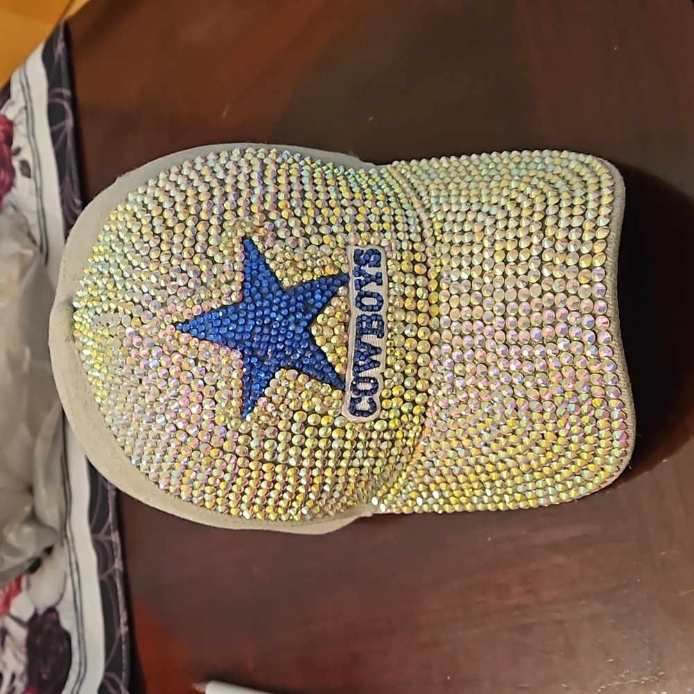 Dallas cowboys rhinestone baseball hat